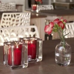 Bolsius Kaarsenhouders Square Relight Transparant - 6 Stuks -Bolsius 1200x1200 74