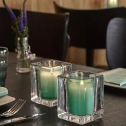 Bolsius Kaarsenhouders Square Relight Transparant - 6 Stuks -Bolsius 1200x1200 75