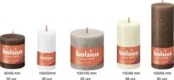 Bolsius Rustiek Stompkaars Basic Mix