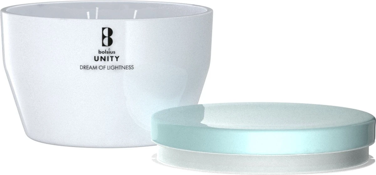 Bolsius Unity - Geurkaars - Dream Of Lightness - 3 Lonten - 455g 4 Bolsius Unity - Geurkaars - Dream Of Lightness - 3 Lonten - 455g - Afbeelding 2
