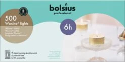 Bolsius | Waxinelichtjes | 500 Stuks 15 Bolsius | Waxinelichtjes | 500 Stuks -Bolsius 1200x597