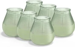 Bolsius - 6 Geurkaarsen - Citronella - Buitenkaars - Groen