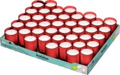 Bolsius - Clear Cup Plus - Rood - 40 Stuks -Bolsius 1200x760 1