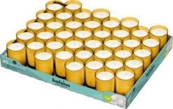 Bolsius - Clear Cup Plus - Amber - 40 Stuks -Bolsius 1200x760