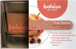 Bolsius Geurglas 50/80 True Scents Apple Cinnamon