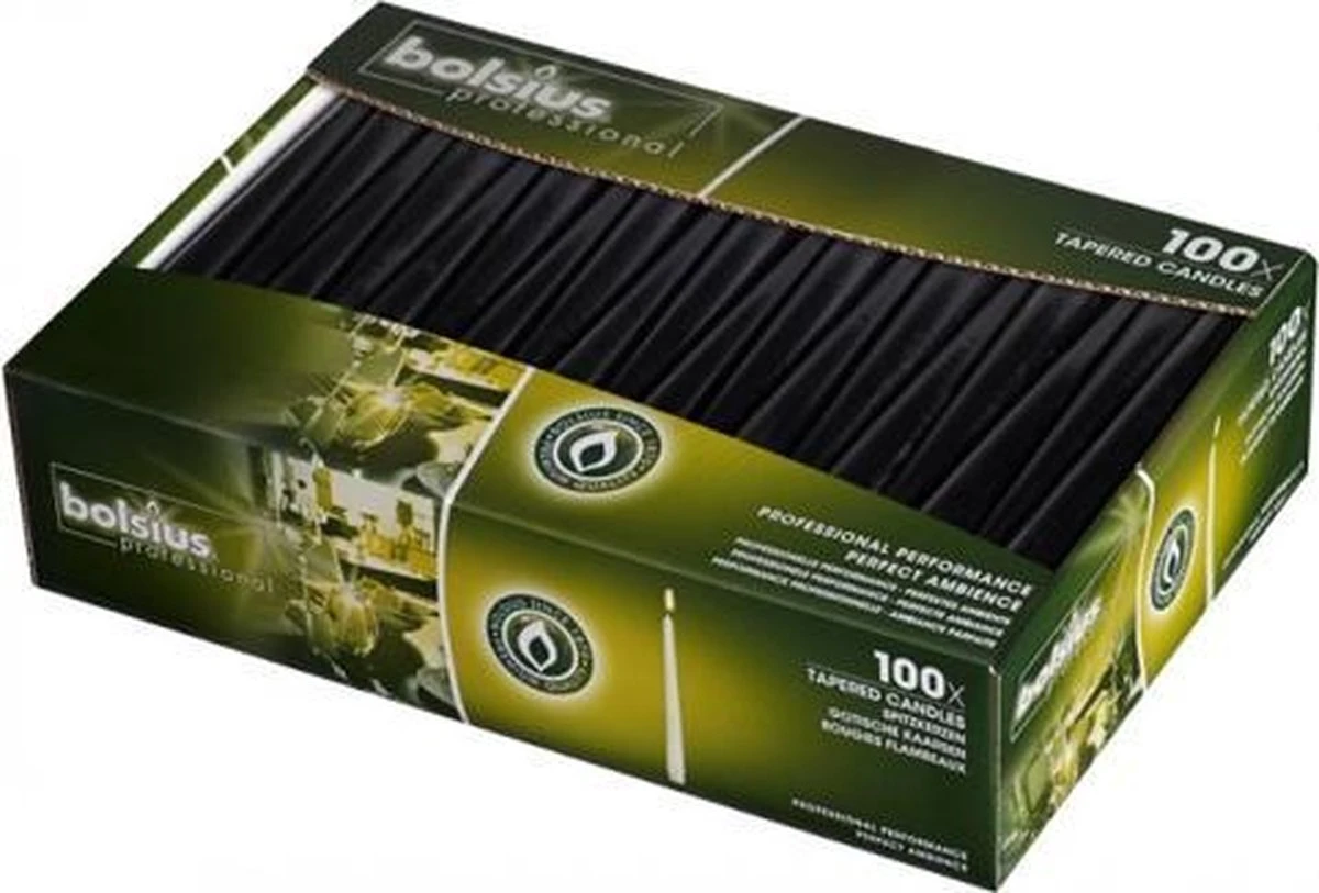 100 Stuks Bolsius Gotisch Taupe Dinerkaarsen 240/23 (7 Uur) 5 100 Stuks Bolsius Gotisch Taupe Dinerkaarsen 240/23 (7 Uur) - Afbeelding 3