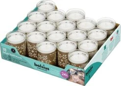 Bolsius ReLight Kaarsen Flower Tray Champagne (18 Stuks)
