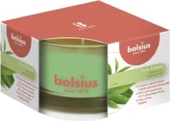 Bolsius Geurglas 50/80 True Scents Green Tea