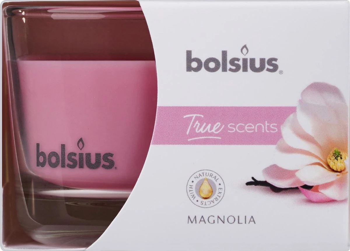 Bolsius Geurglas 63/90 True Scents Magnolia 6 Bolsius Geurglas 63/90 True Scents Magnolia - Afbeelding 4