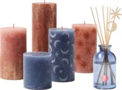 Bolsius - Rustieke Kaarsen Set - Geur Set - Secret Forest