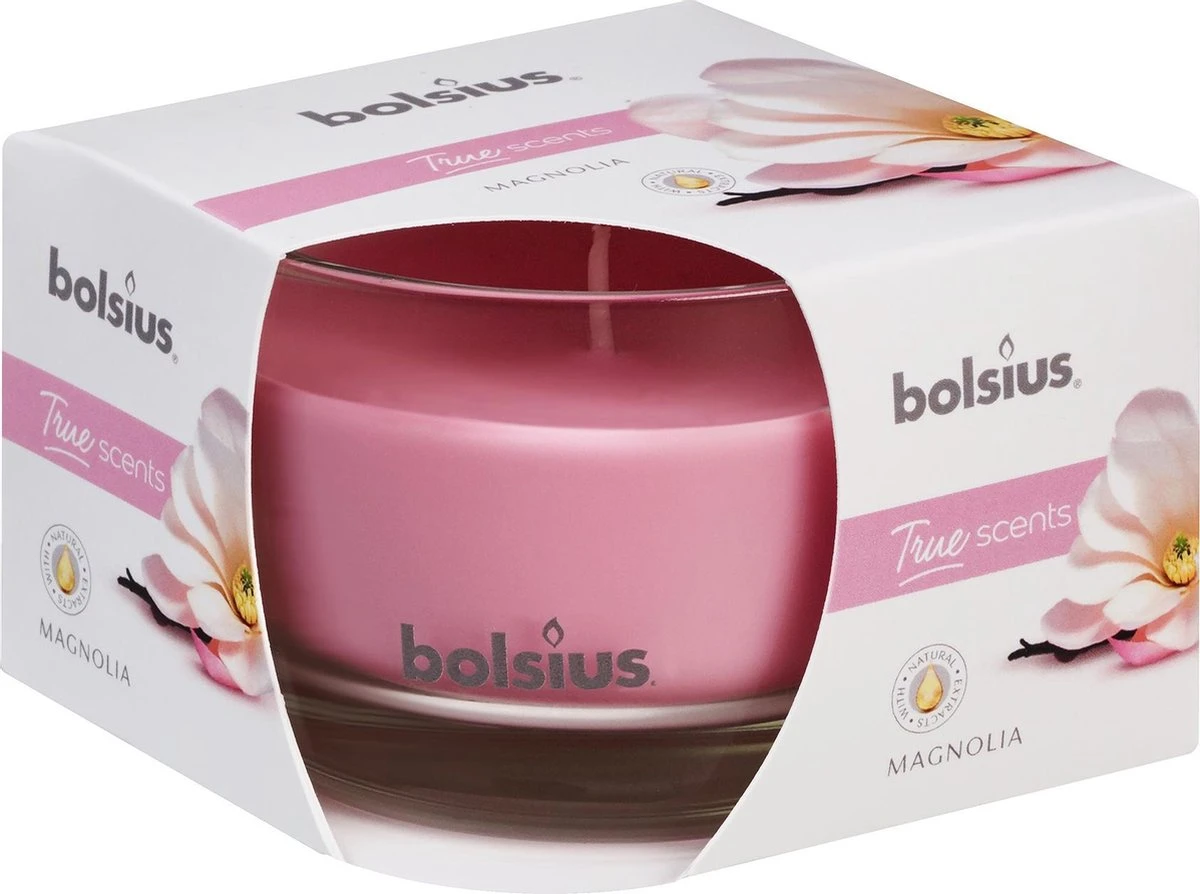 Bolsius Geurglas 63/90 True Scents Magnolia 3 Bolsius Geurglas 63/90 True Scents Magnolia