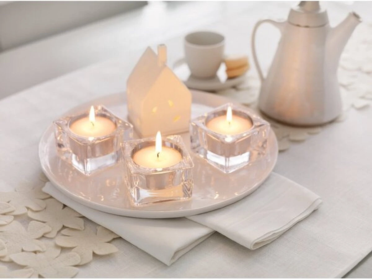 4 Stuks Bolsius Theelichten Box 30 8 Uurs Wit 6 4 Stuks Bolsius Theelichten Box 30 8 Uurs Wit - Afbeelding 4