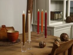 Bolsius - 16 Dinerkaarsen Rustiek - Rood -Bolsius 1200x900 7