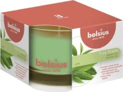 Bolsius Geurglas 63/90 True Scents Green Tea