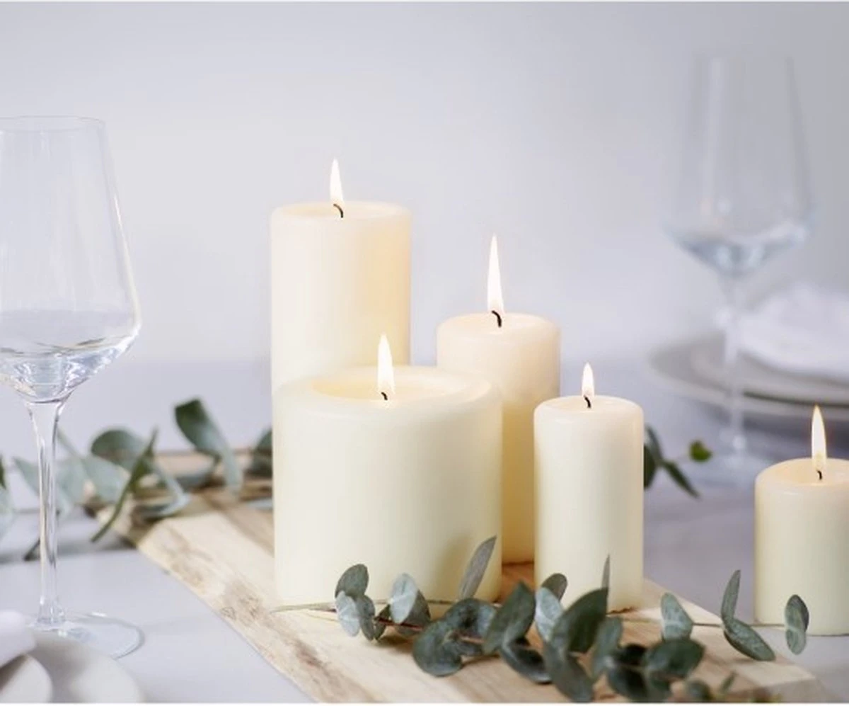 Stompkaarsen Bolsius - 100x48mm - Kleur Wit - Stompkaarsen - Bolsius 7 Stompkaarsen Bolsius - 100x48mm - Kleur Wit - Stompkaarsen - Bolsius - Afbeelding 5