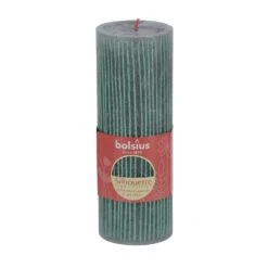 Bolsius Stompkaars Rustiek 19 X 6,8 Cm Jade Green -Bolsius 1598f2a1ffdd2590f526cc982464cd83