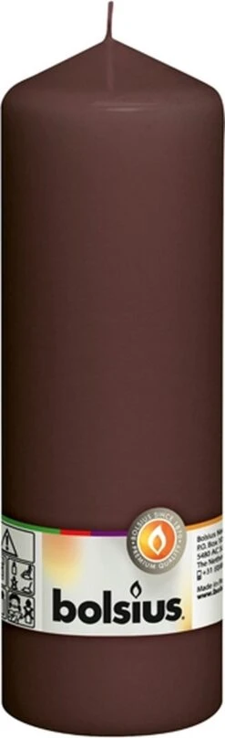 Bolsius Bruin Stompkaars 200/70 (72 Uur)