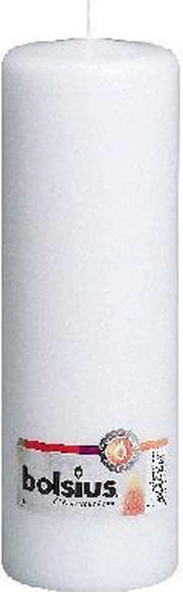 Bolsius Stompkaars 250/80 Wit (per 8 Stuks) 4 Bolsius Stompkaars 250/80 Wit (per 8 Stuks) - Afbeelding 2