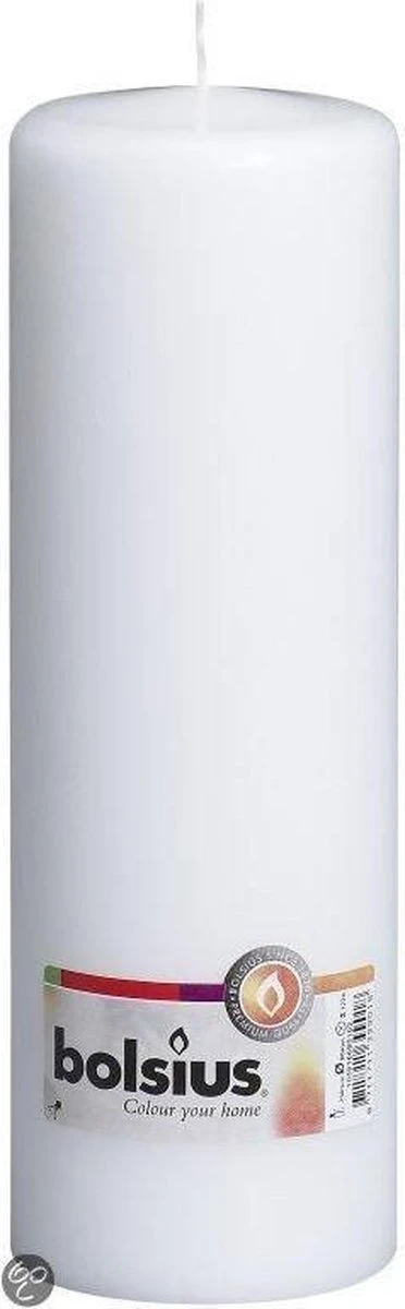 Bolsius Stompkaars Stompkaars 250/80 Wit 5 Bolsius Stompkaars Stompkaars 250/80 Wit - Afbeelding 3