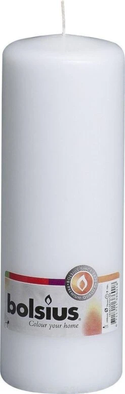 Bolsius Stompkaars - 200/70 Mm - 8 Stuks - Wit