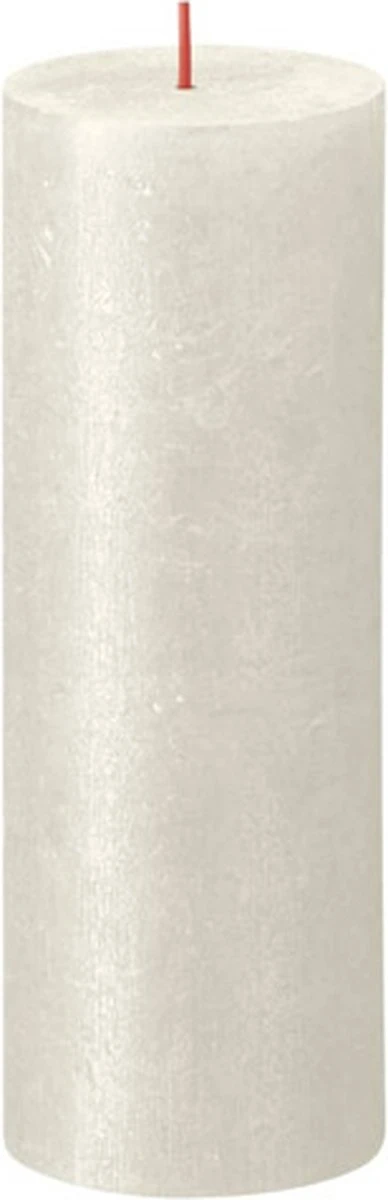 Bolsius - Rustieke Kaars Shimmer - 4 Stuks - Metallic - Ivoor - 19cm 5 Bolsius - Rustieke Kaars Shimmer - 4 Stuks - Metallic - Ivoor - 19cm - Afbeelding 3