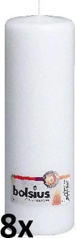 Bolsius Stompkaars 250/80 Wit (per 8 Stuks) 11 Bolsius Stompkaars 250/80 Wit (per 8 Stuks) -Bolsius 388x1200 9