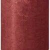 Bolsius Shine Collection Rustiek Stompkaars 190/68 Delicate Red - Delicaat Rood -Bolsius 393x1200