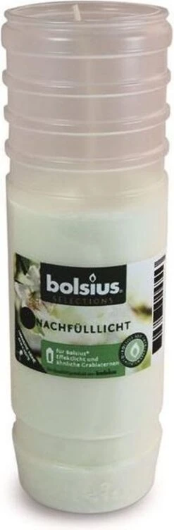 Bolsius Graflicht Nr 4 Navulling WIT