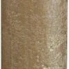 Bolsius Stompkaars Stompkaars 190/68 Rustiek Metallic Goud -Bolsius 412x1200