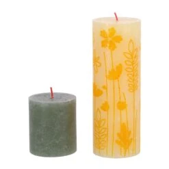 Bolsius Stompkaars Rustiek 19 X 6,8 Cm Butter Yellow -Bolsius 473e11854f4a0591230f0dd273448af4