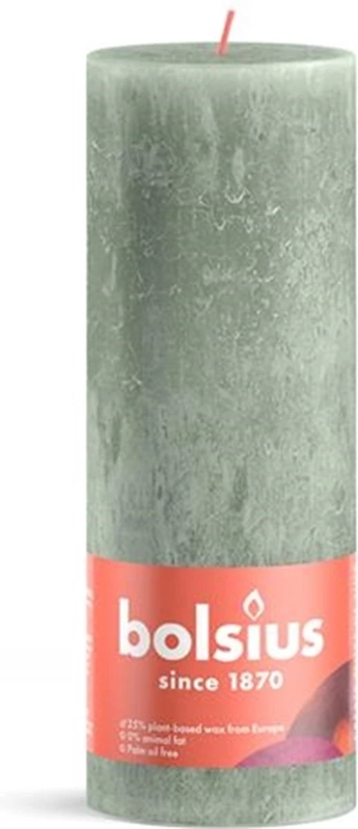 Bolsius Stompkaars Jadegreen 3 Bolsius Stompkaars Jadegreen