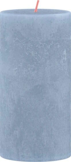 Bolsius - Rustieke Kaars - 4 Stuks - Licht Blauw - Sky Blue - 13cm -Bolsius 532x1200 1