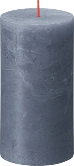 Bolsius - Rustieke Kaars - 4 Stuks - Donker Blauw - Twilight Blue - 13cm -Bolsius 537x1200 2