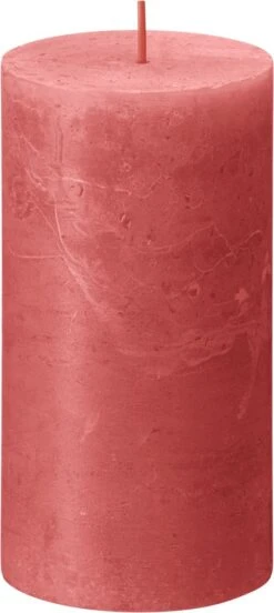 Bolsius - Rustieke Kaars - 4 Stuks - Roze - 13cm -Bolsius 537x1200