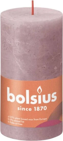 Bolsius - Rustieke Kaars - 4 Stuks - Oud Roze - 13cm 10 Bolsius - Rustieke Kaars - 4 Stuks - Oud Roze - 13cm -Bolsius 538x1200 1