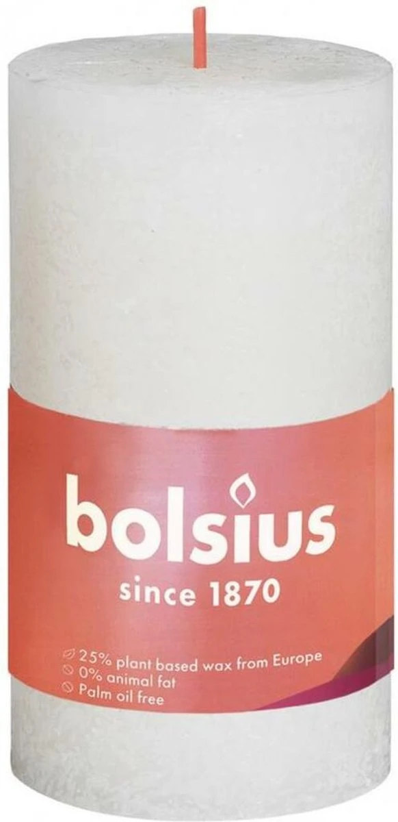 Bolsius Stompkaars Soft Pearl Ø50 Mm - Hoogte 10 Cm - Parelwit - 30 Branduren 8 Bolsius Stompkaars Soft Pearl Ø50 Mm - Hoogte 10 Cm - Parelwit - 30 Branduren - Afbeelding 6