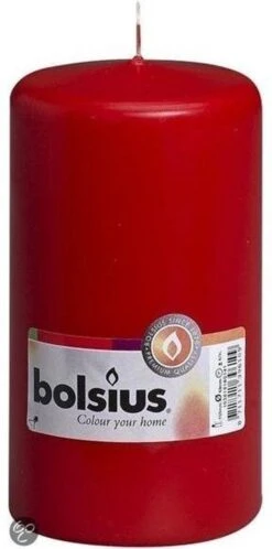 Bolsius Stompkaars 150/80 - Rood (per 8 Stuks) 7 Bolsius Stompkaars 150/80 - Rood (per 8 Stuks) -Bolsius 595x1200
