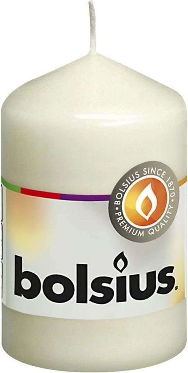 Bolsius Stompkaars 80/48 Ivoor 3 Bolsius Stompkaars 80/48 Ivoor