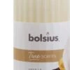 Bolsius Geurkaarsen Geribbeld 6 St 120x58 Mm Vanille -Bolsius 611x1200