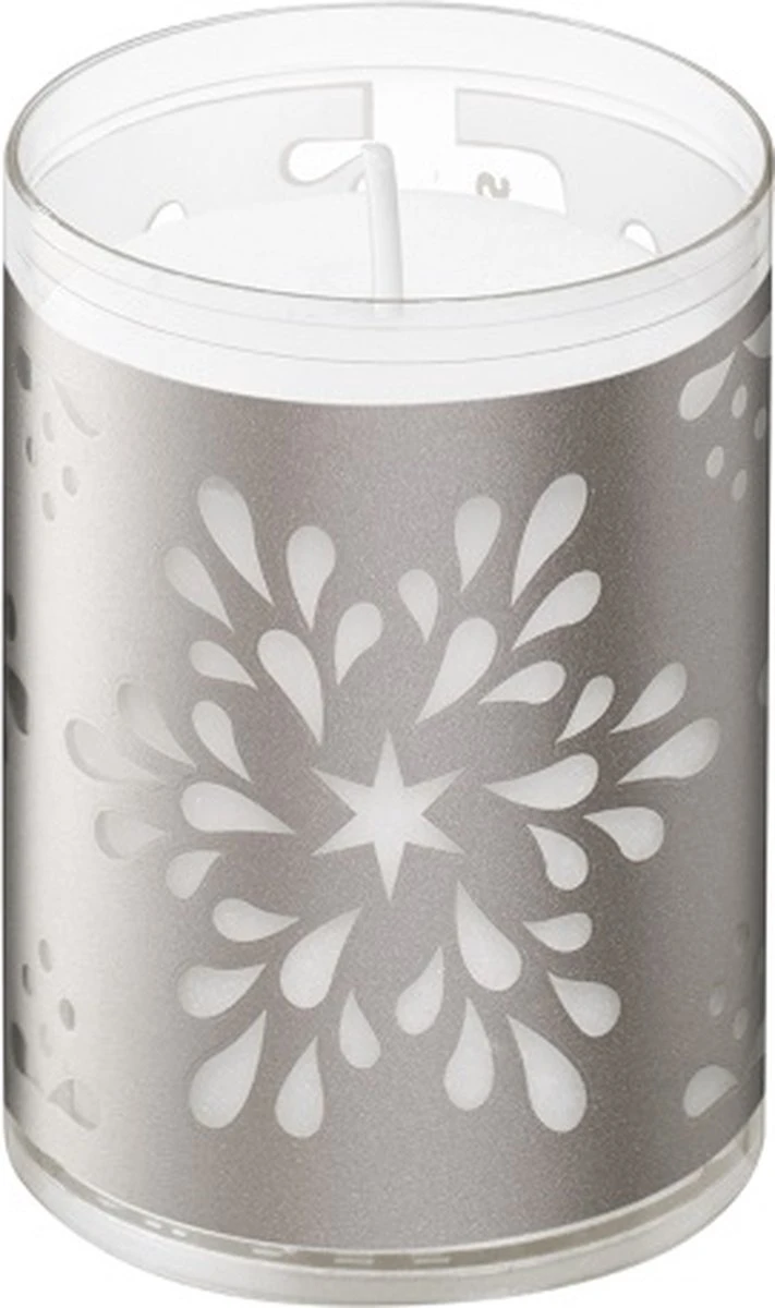 Bolsius ReLight Kaarsen Flower Tray Champagne (18 Stuks) 6 Bolsius ReLight Kaarsen Flower Tray Champagne (18 Stuks) - Afbeelding 4