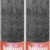 Bolsius Rustieke Stompkaarsen 31 Stormy Grey – 190/68 – 2 Stuks -Bolsius 734x1200
