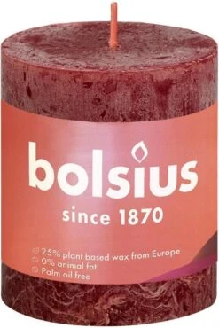 Bolsius Rustiek Stompkaars 80/68 VRD