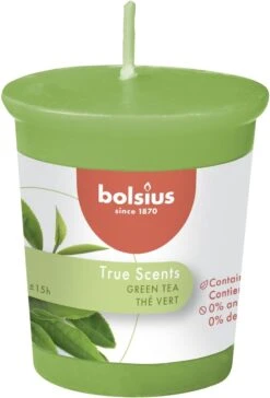 Bolsius - Geurvotive 53/45 True Scents Green Tea Pak A 12 Stuks