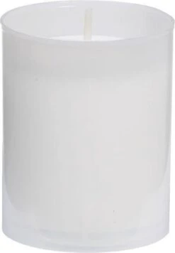 20 Stuks Bolsius ReLight Kaars In Witte Houder 64/50 (24 Uur)