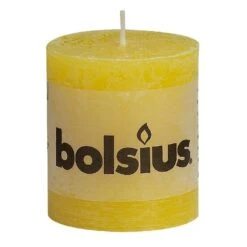 Bolsius Stompkaars Yellow 8x7cm