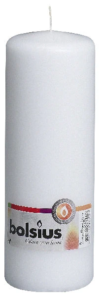 Bolsius Stompkaars In Cello 200/70 Wit 8 St.