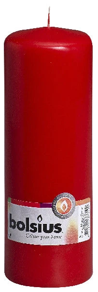 Bolsius Stompkaars In Cello 200/70 Rood 8 St.