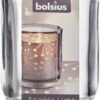 Bolsius Waxinelichthouder Sparkle Transparant 7,1 X 7,1 X 8,7 Cm -Bolsius 8717847120687 0