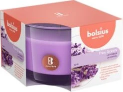 Bolsius Geurkaars True Scents Lavendel Paars 24 Uur 9,2 X 9,4 X 6,6 Cm