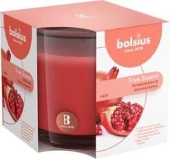 Bolsius Geurkaars True Scents Pomegranate Rood 43 Uur D 9,7 H 9,9 Cm